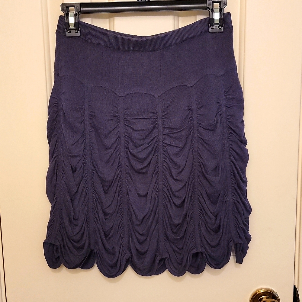 Vivienne Tam sz S dark gray chandelier skirt